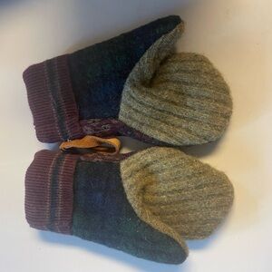 Hand made mittens.